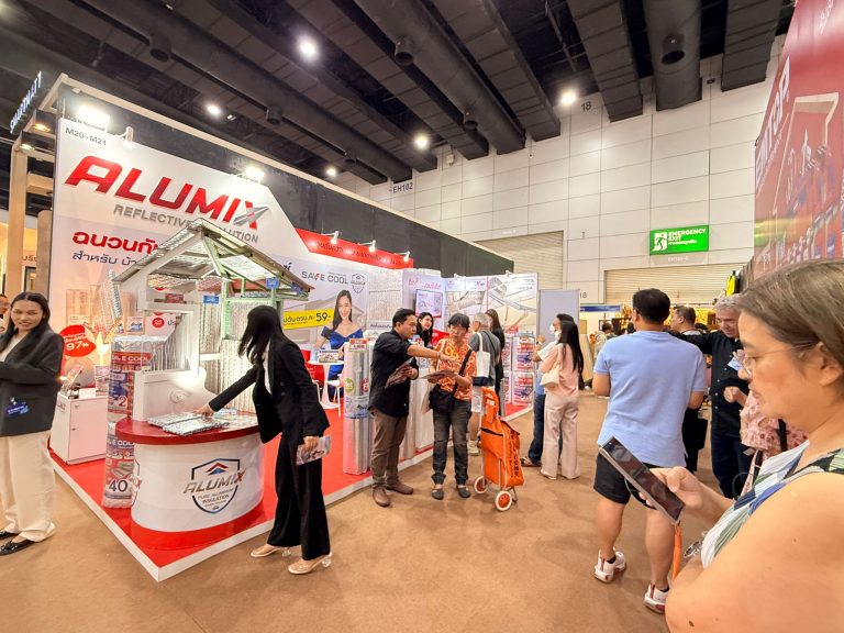 Alumix stand at a trade show