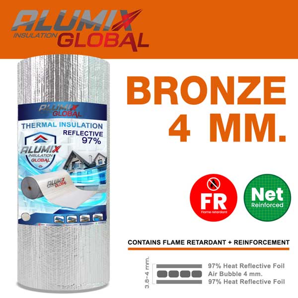 Bronze reflective insulation range