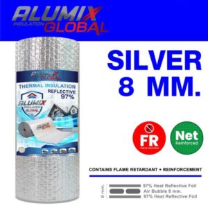 Alumix Silver 8mm FR/NET reflective insulation roll