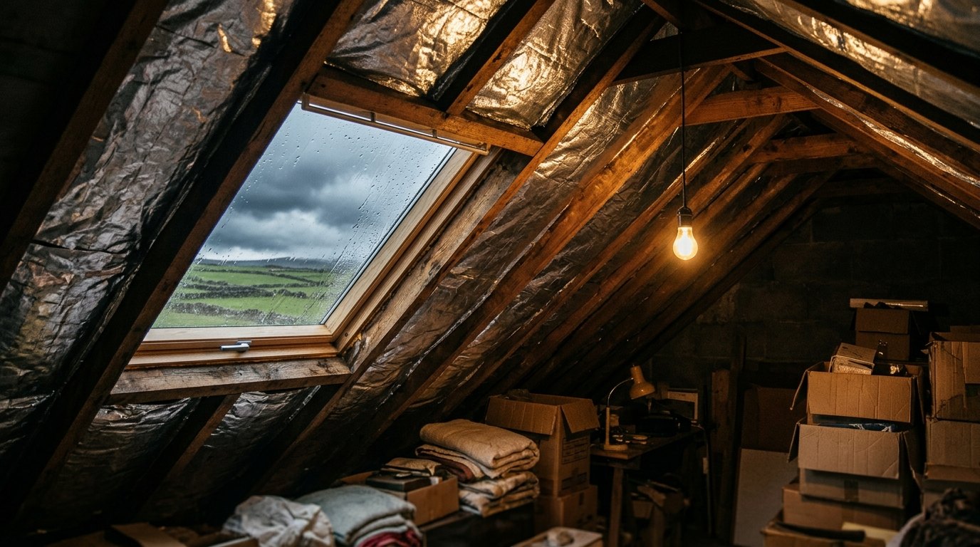 Attic Insulation in Ireland: Beat the Rain, Wind and Winter Cold