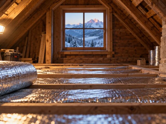 Dachboden dämmen vor dem ersten Wintereinbruch: Der Leitfaden für Österreich