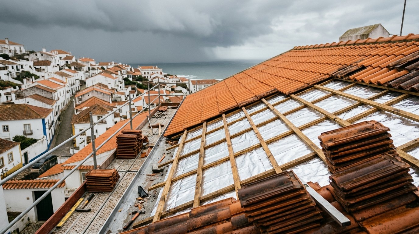 Isolamento de telhado antes do inverno: como proteger a sua casa do frio e da humidade