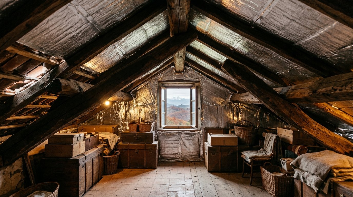 Isolamento del sottotetto prima dell'inverno: la guida pratica per le case italiane