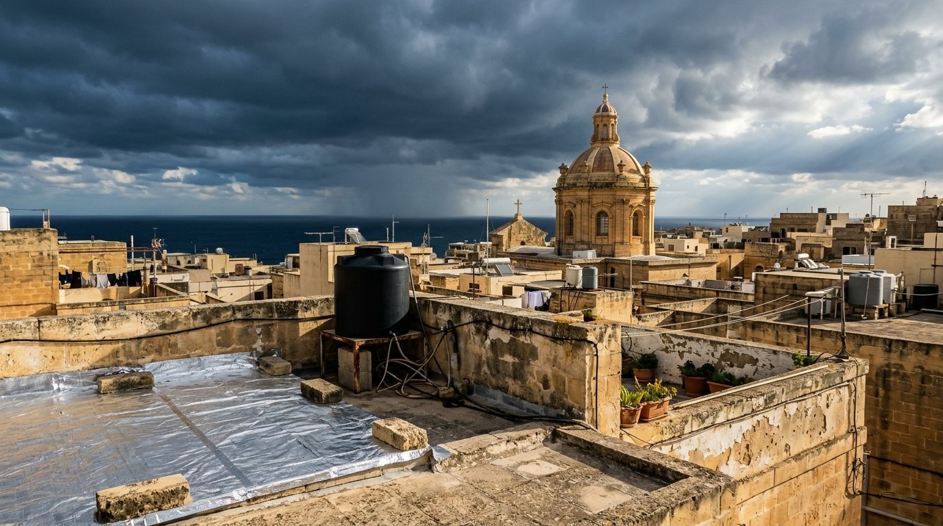 Roof Insulation in Malta: Keep Out the Heat, Damp and Winter Chill