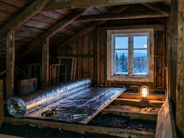 Tilläggsisolera vinden inför vintern: så håller du värmen i huset