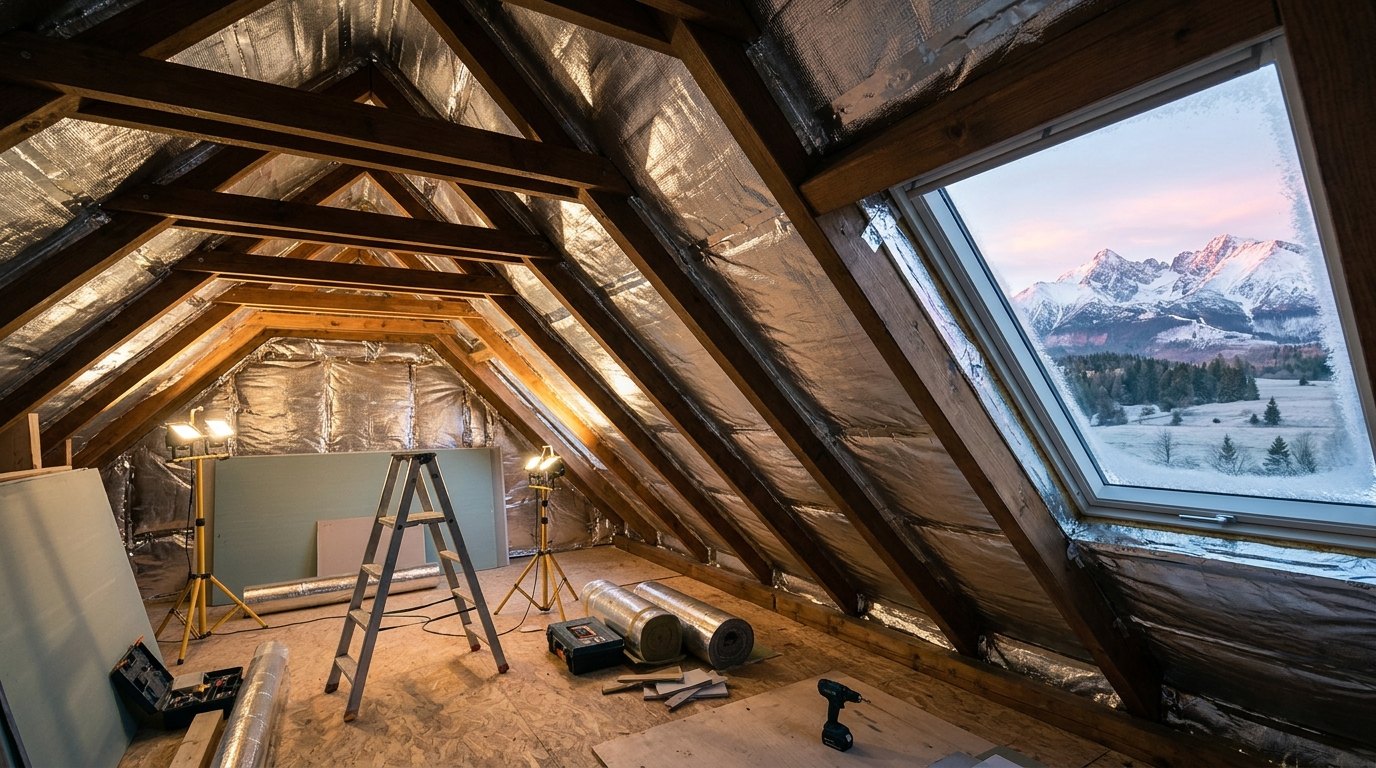 Zateplenie podkrovia pred zimou: praktický sprievodca pre slovenské domácnosti